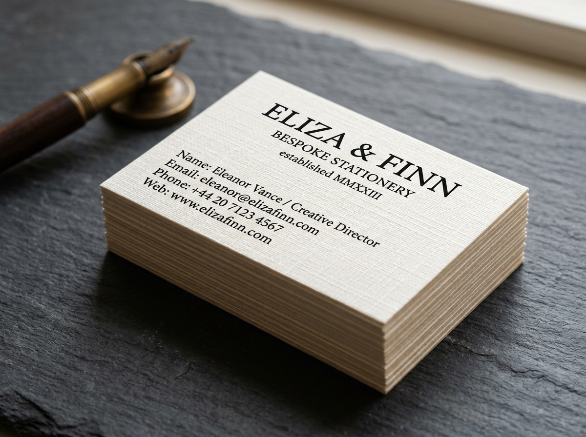 13pt Linen Uncoated
